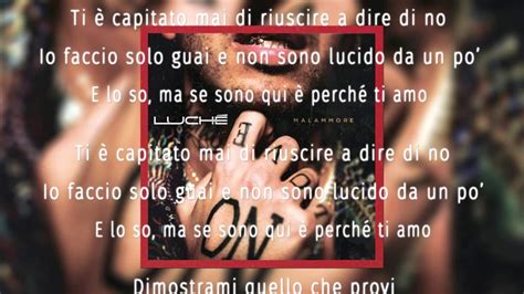 lv ballmeni testo luche|Luchè – Ti Amo Lyrics .